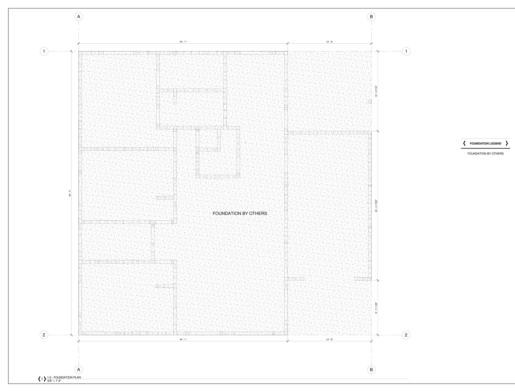 Foundation plan